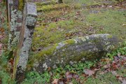 Viking hogback stone at Luss (Elizabeth Pierce)