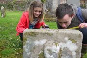 recording old gravestone inscriptions